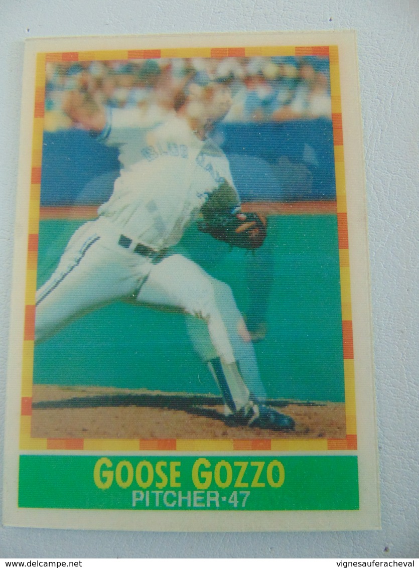 Cartes  Baseball Holographique Goose Gozzo By Sportflics 1990  #168 - Catalogues