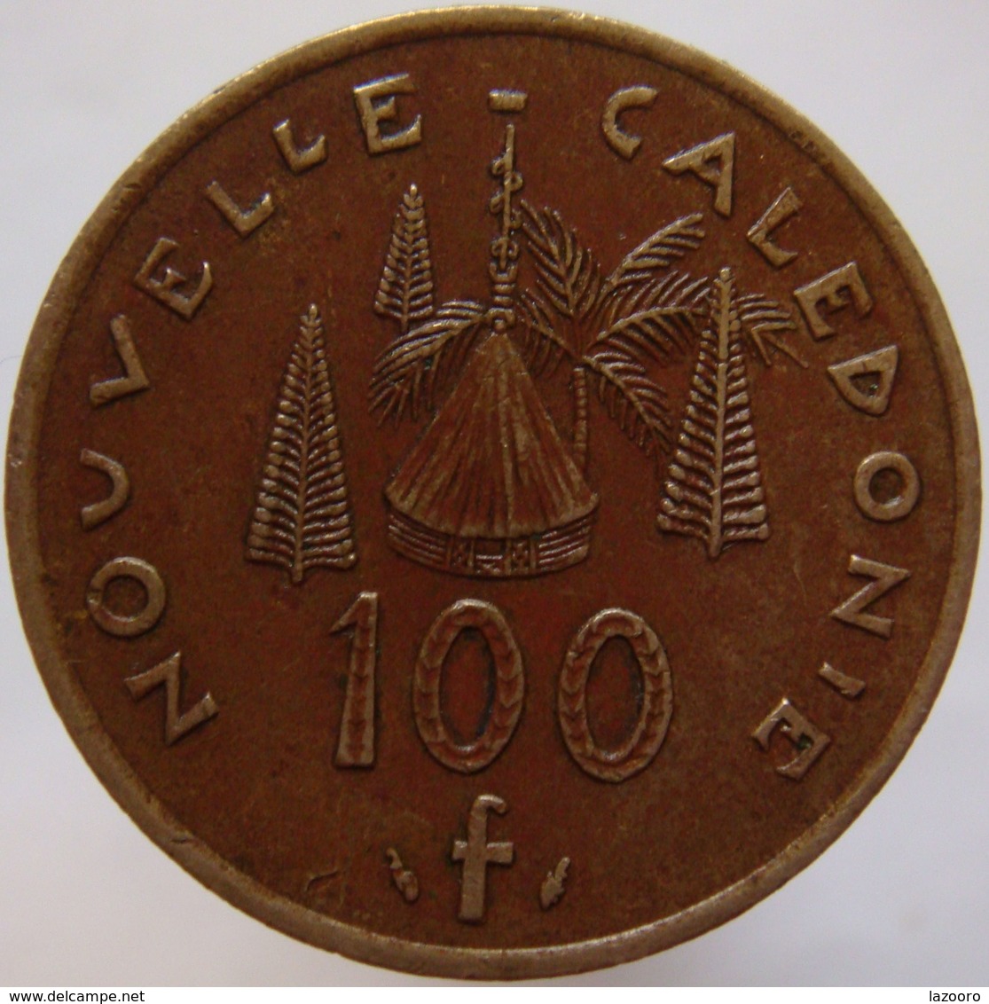 LaZooRo: New Caledonia 100 Francs 1991 XF - Nieuw-Caledonië