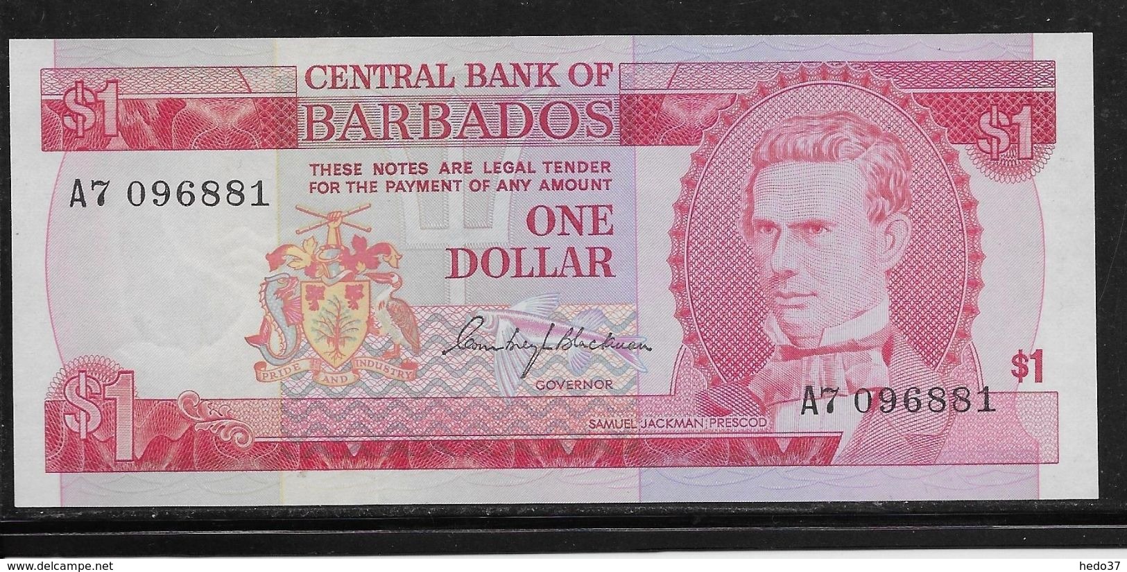 Barbades -  1 Dollar - Pick N°29 - Neuf - Barbados