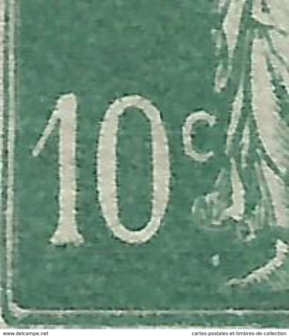 FRANCE , FRENCH , 10 Cts , Type Semeuse Fond Plein , Type I A , 1921 - 1922 , N° YT  159 A - 1906-38 Semeuse Camée