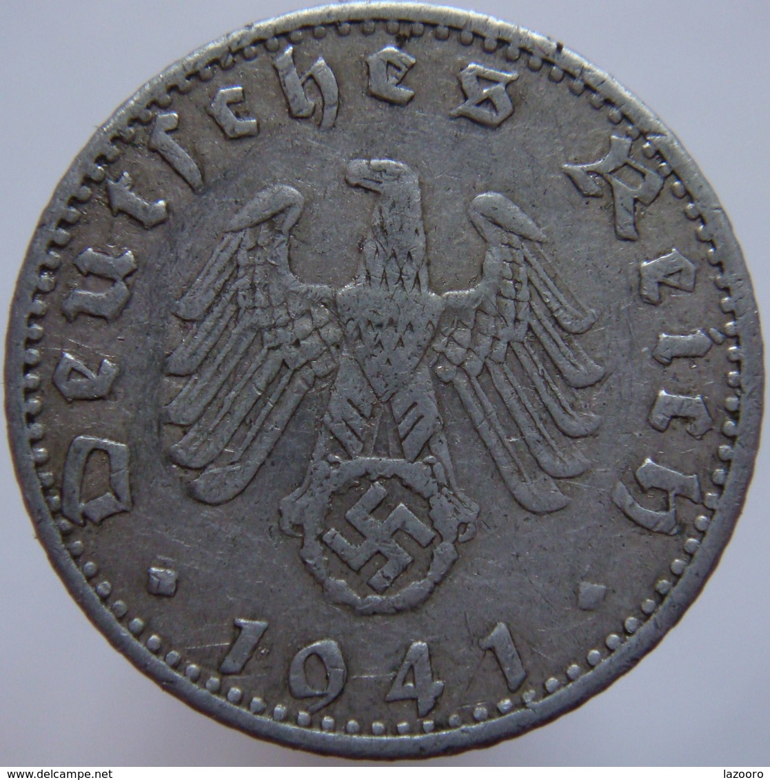 Germany 50 Reichspfennig 1941 J F/VF - 50 Reichspfennig
