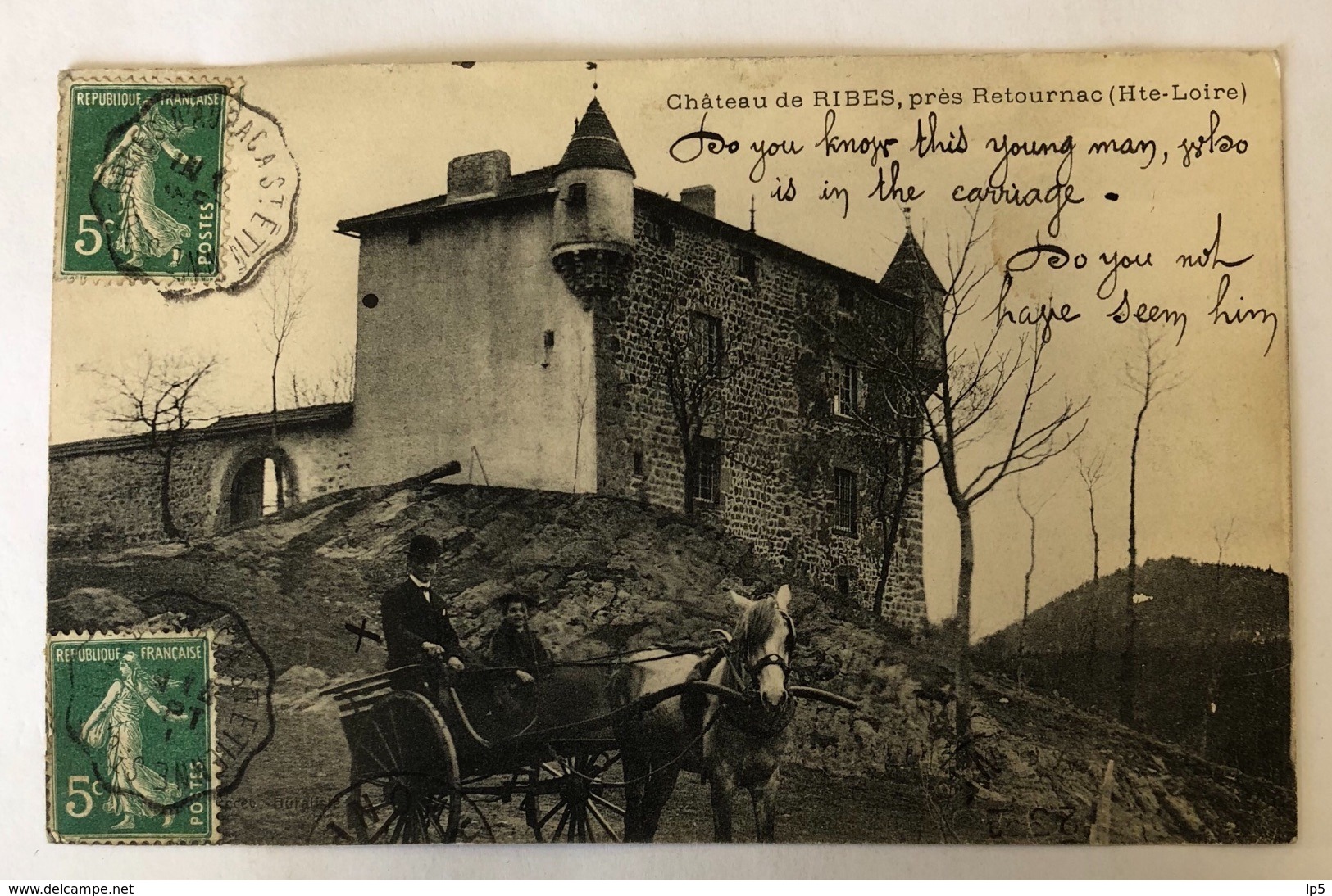 Château De Ribes Près Retournac. - Retournac