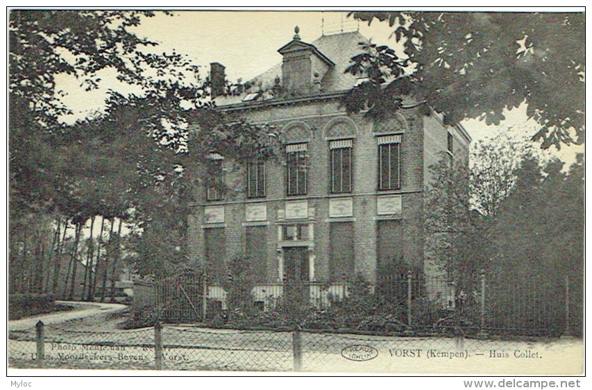 Vorst (Kempen). Huis Collet. - Laakdal