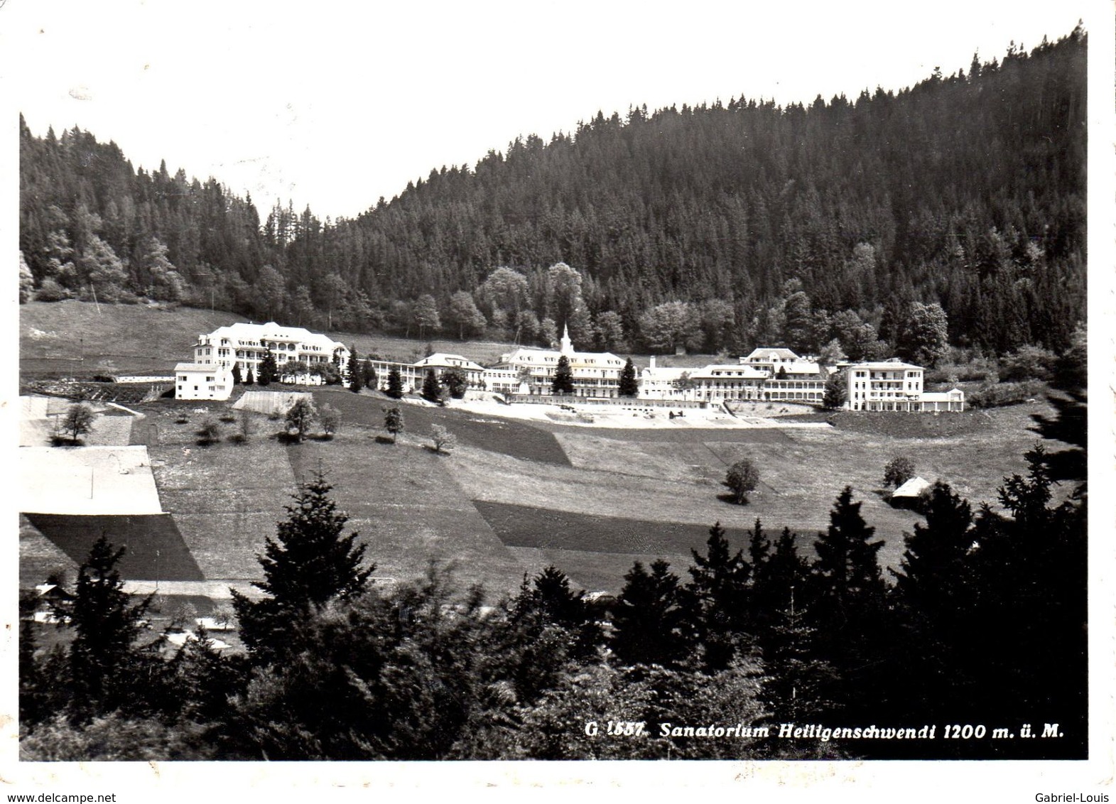 Sanatorium Heiligenschwendi (carte Grand Format 10X15 Cm) - Heiligenschwendi