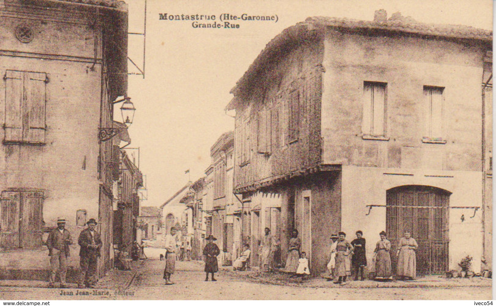 1940  Montastruc    " Grande Rue  " - Montastruc-la-Conseillère