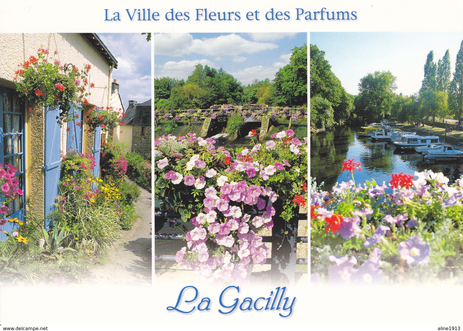 56 LA GACILLY / VILLE DES FLEURS ET DES PARFUMS / 3VUES - La Gacilly