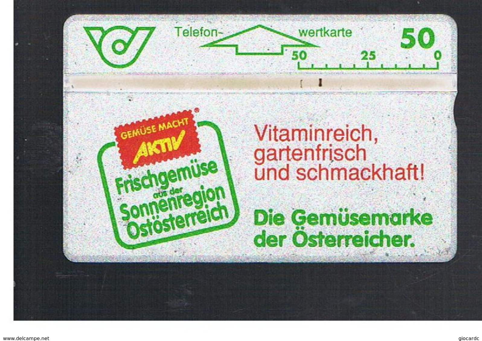 AUSTRIA - TELEKOM AUSTRIA L&G - 1993 AKTIV   - USED - RIF. 10259 - Publicité