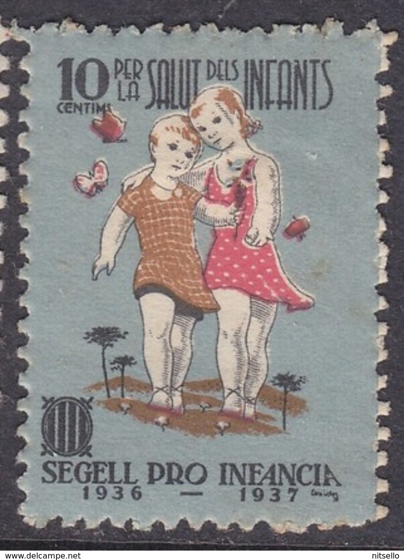 LOTE 2112A  ///   (C060)  PRO INFANCIA  Nº 2285  CATALOGOGO G.GUILLAMON - Republikeinse Uitgaven