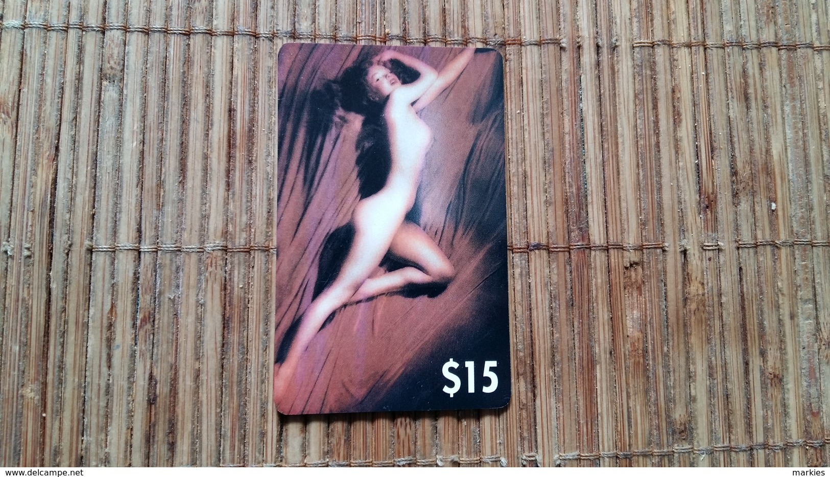 Prepaidcard  DML Erotic Girl (Mint,Neuve)Only 1000 Ex MAde  2 Scans Very Rare - Sonstige & Ohne Zuordnung