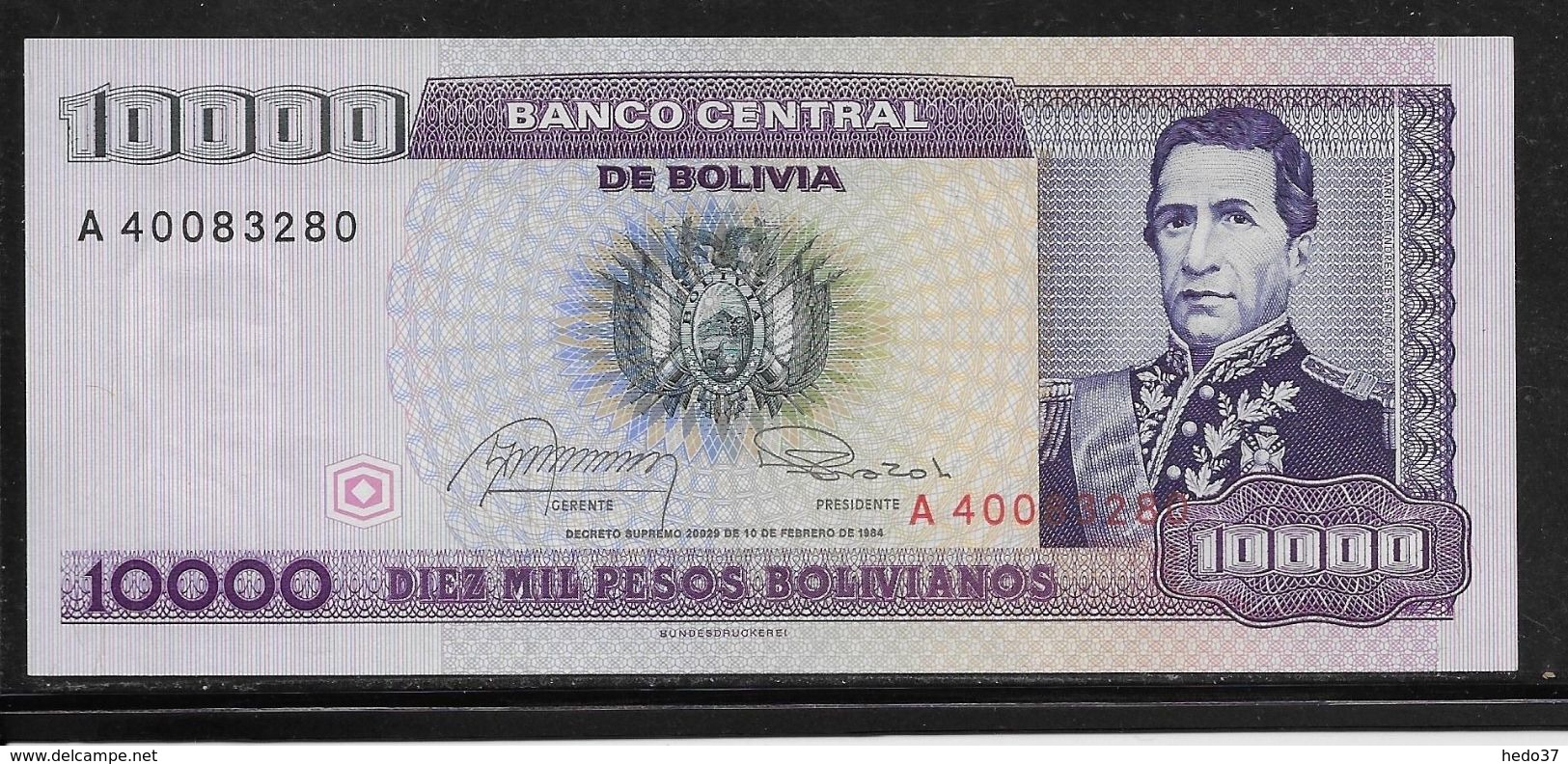 Bolivie -  10 Pesos - Pick N°169 - Neuf - Bolivia