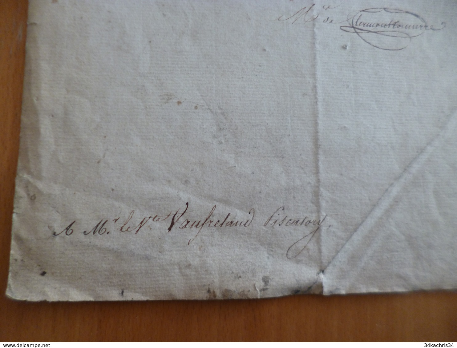 Nomination Officier Lieutenant Général Retraite 03/11/1818 Viconte Discatory Autographe Touvierre? - Documents