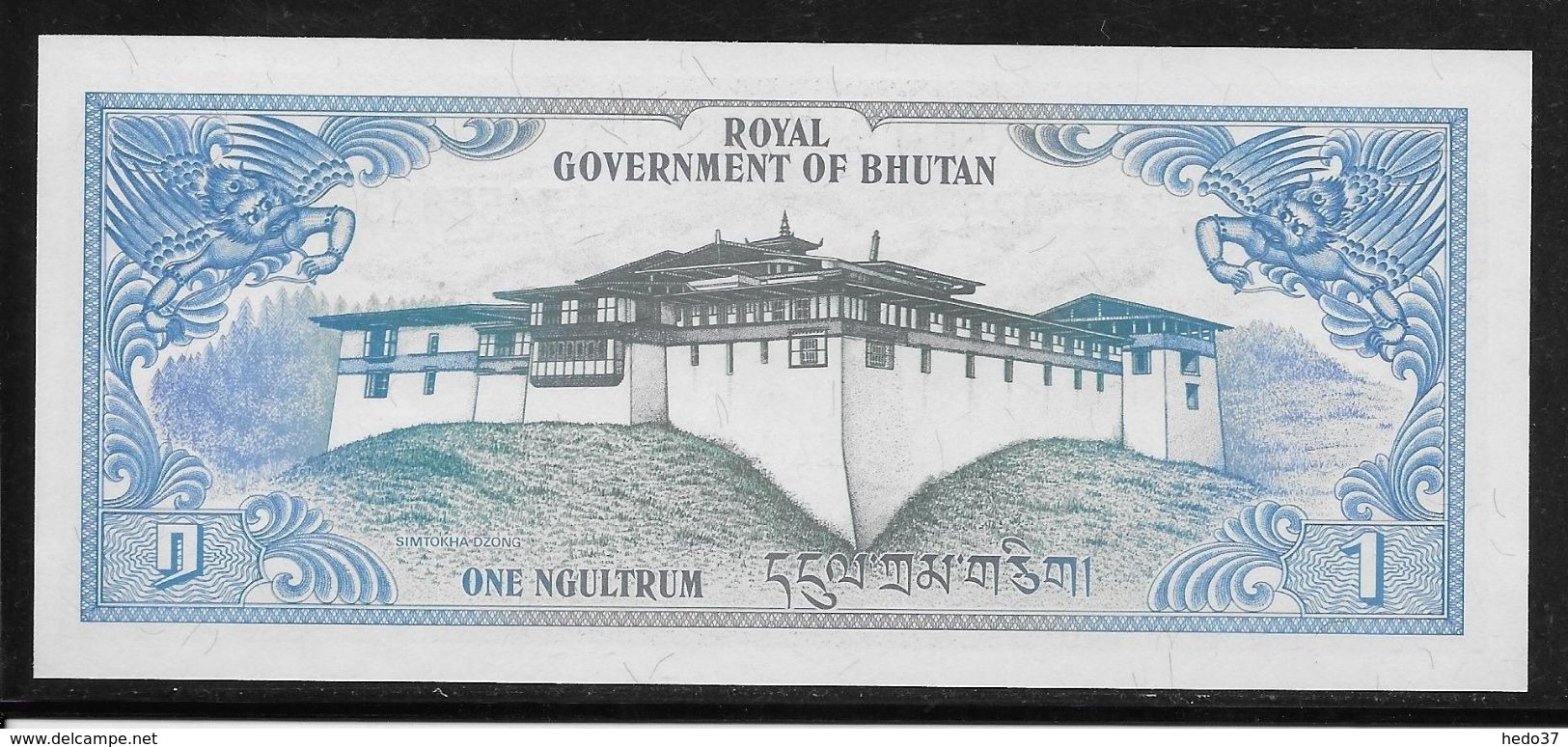 Bhoutan -  1 Ngultrum - Pick N°5 - Neuf - Bhutan