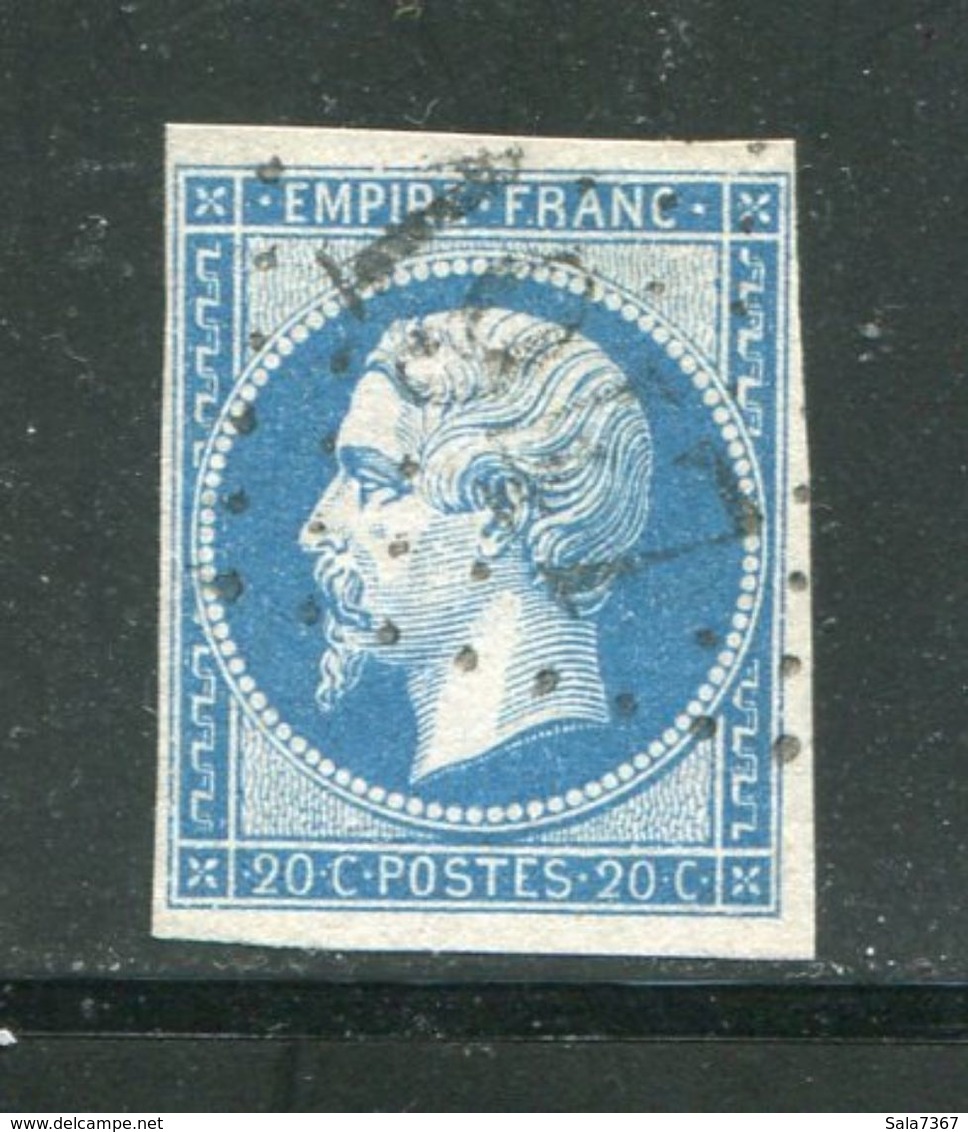 Y&T N°14B- Gros Chiffre 1947 - 1853-1860 Napoléon III.