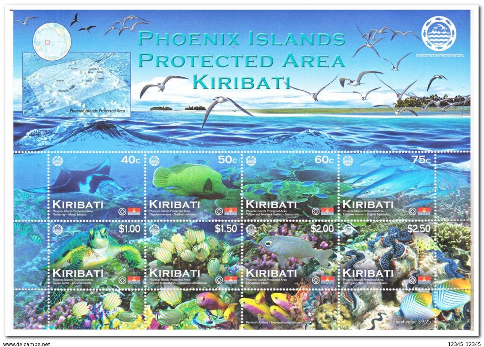 Kiribati, Postfris MNH, Phoenix Islands Protected Area - Kiribati (1979-...)