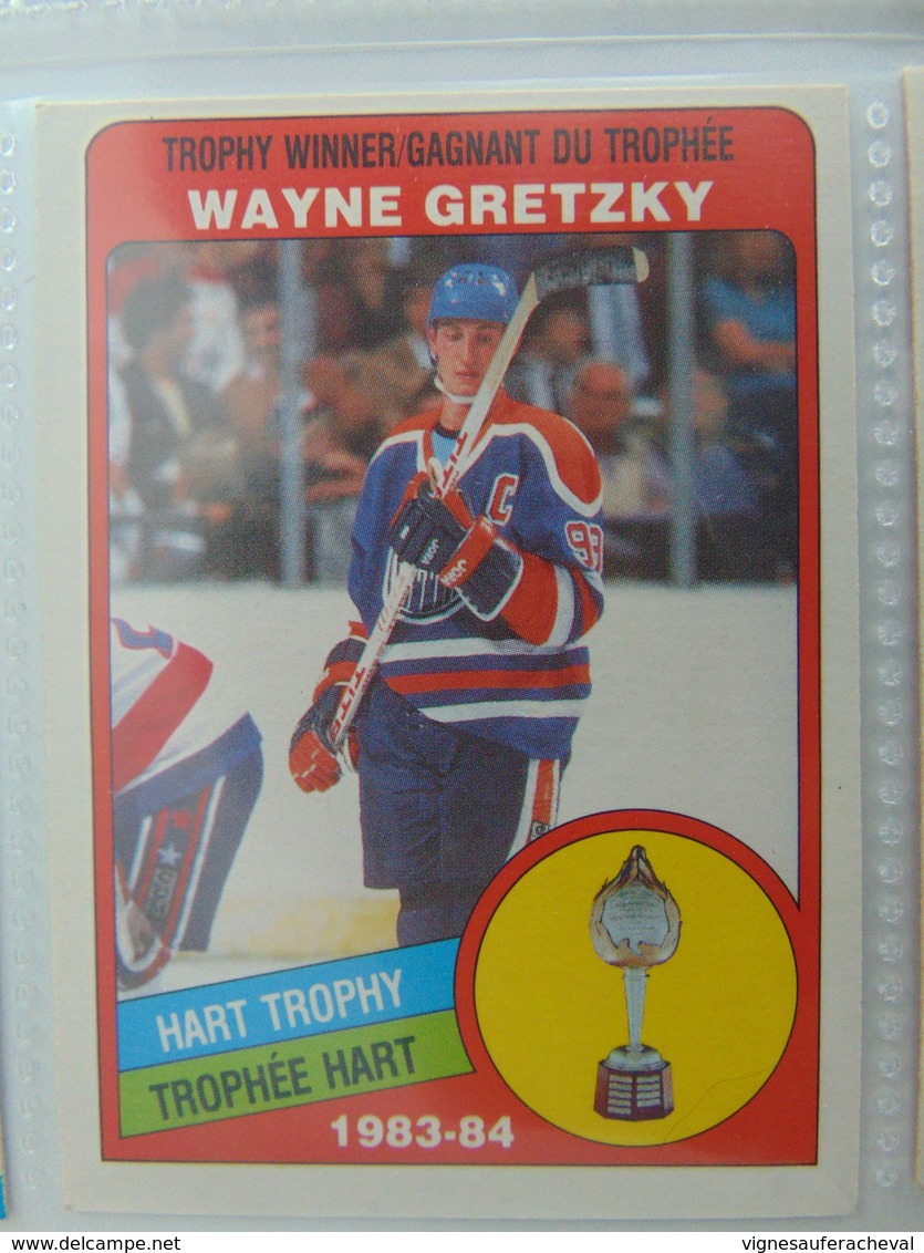 Cartes Hockey O Pee Chee 1984 #374 Trophée Hart - Catálogos