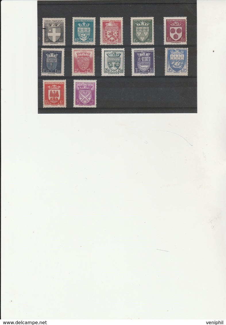 SERIE CELEBRITES -N° 1108 A 1113 NEUF SANS CHARNERE-ANNEE 1957 - COTE : 26 € - Unused Stamps