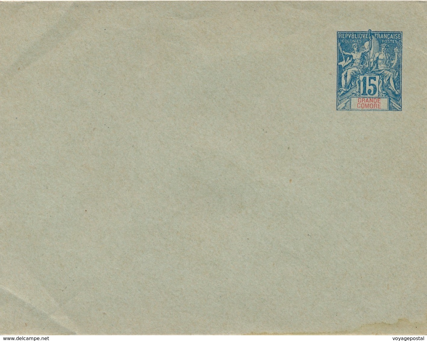 Entier Postal Neuf Grande Comore 15c - Unused Stamps