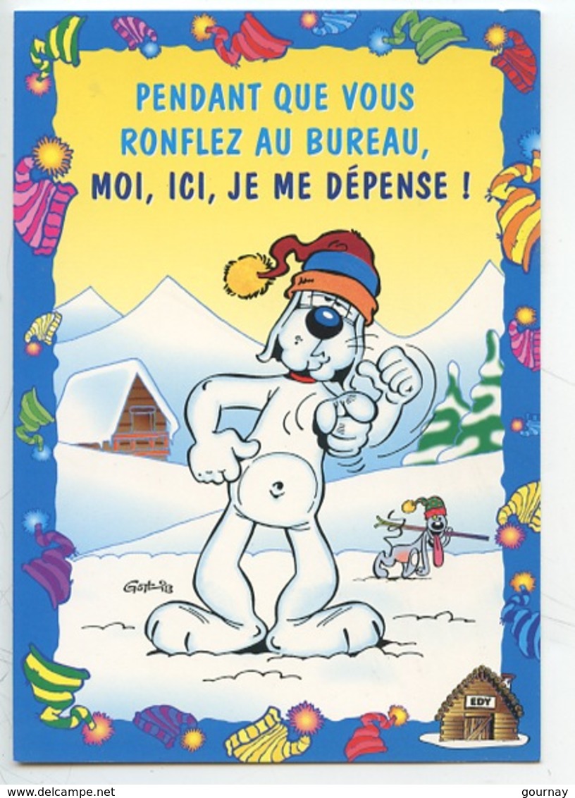 Gai Luron - Gotlib - BD - Pendant Que Vous Ronflez Au Bureau... Dépense (sports D'hiver) - Cómics