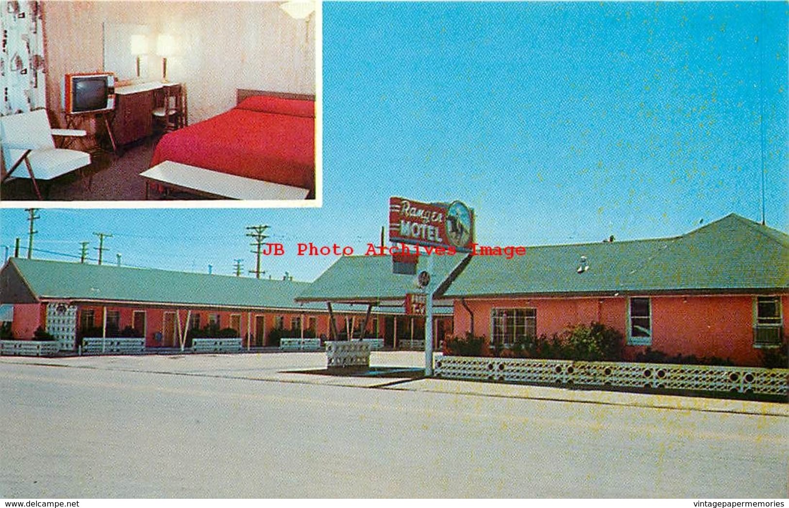 278947-Wyoming, Cheyenne, Ranger Motel, Bill Nation By Dexter Press No 47681-B - Cheyenne