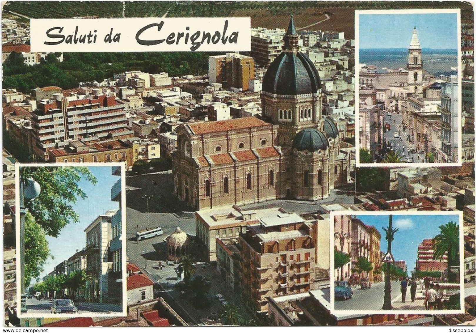 X1265 Saluti Da Cerignola (Foggia) - Panorama Vedute Multipla / Viaggiata 1976 - Cerignola