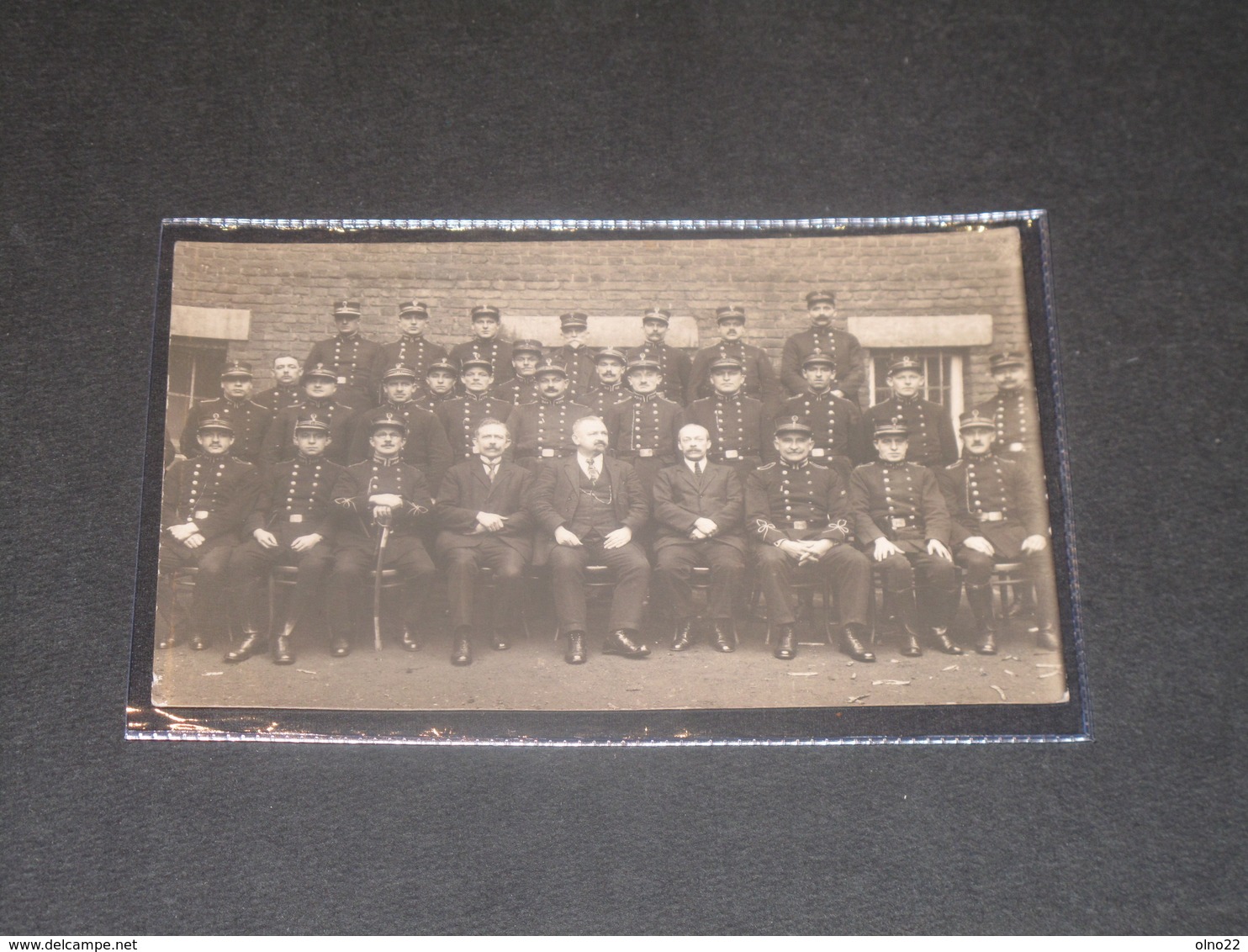 LIEGE (?) Personnel D'un Commissariat De Police Circa 1920 - Police