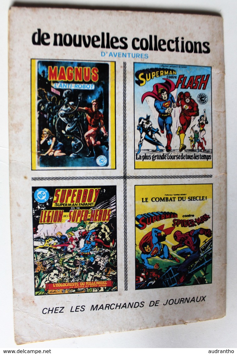 Livre 1979 BD Poche SUPERMAN Sagédition N°26 DC Comics Le Retour De Luthor - Superman