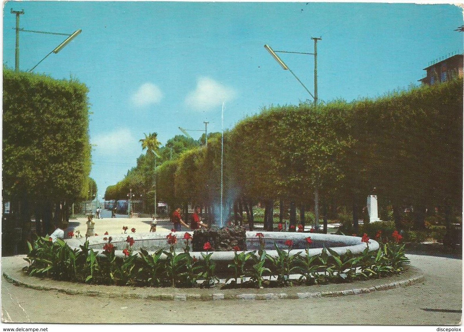 X1270 Cerignola (Foggia) - Ingresso Ai Giardini Pubblici - Fontana / Viaggiata 1970 - Cerignola