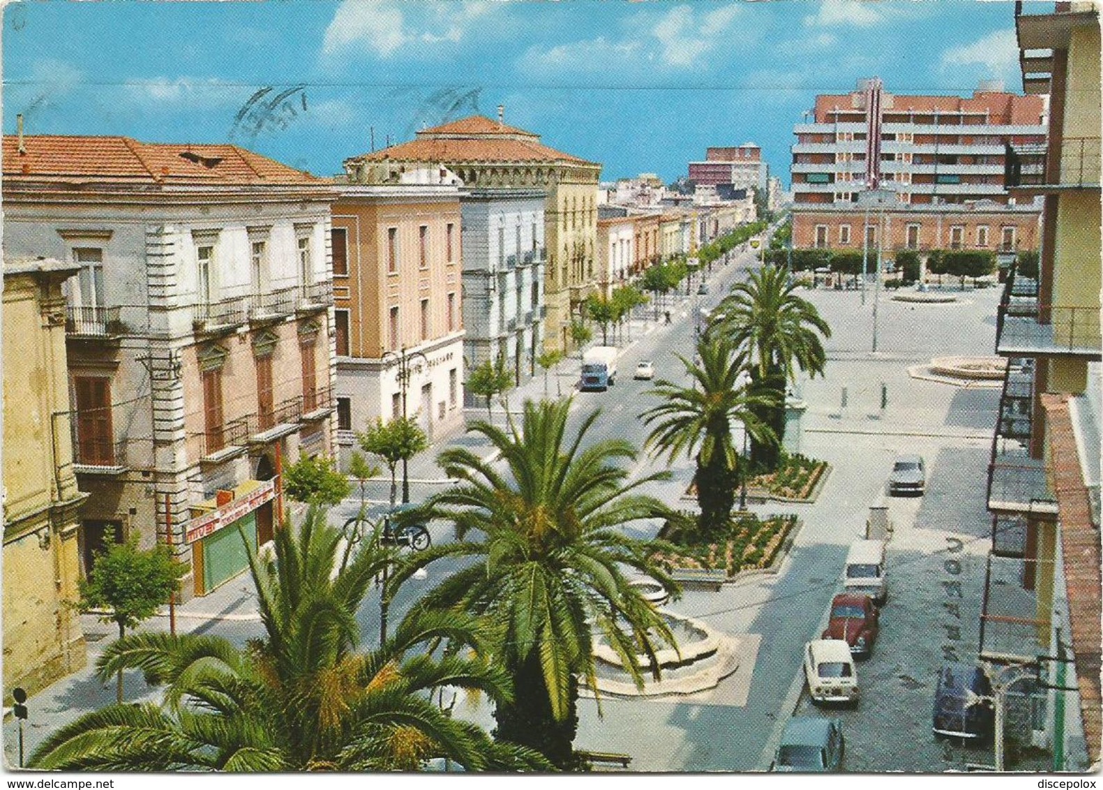 X1275 Cerignola (Foggia) - Scorcio Panoramico - Auto Cars Voitures / Viaggiata 1971 - Cerignola