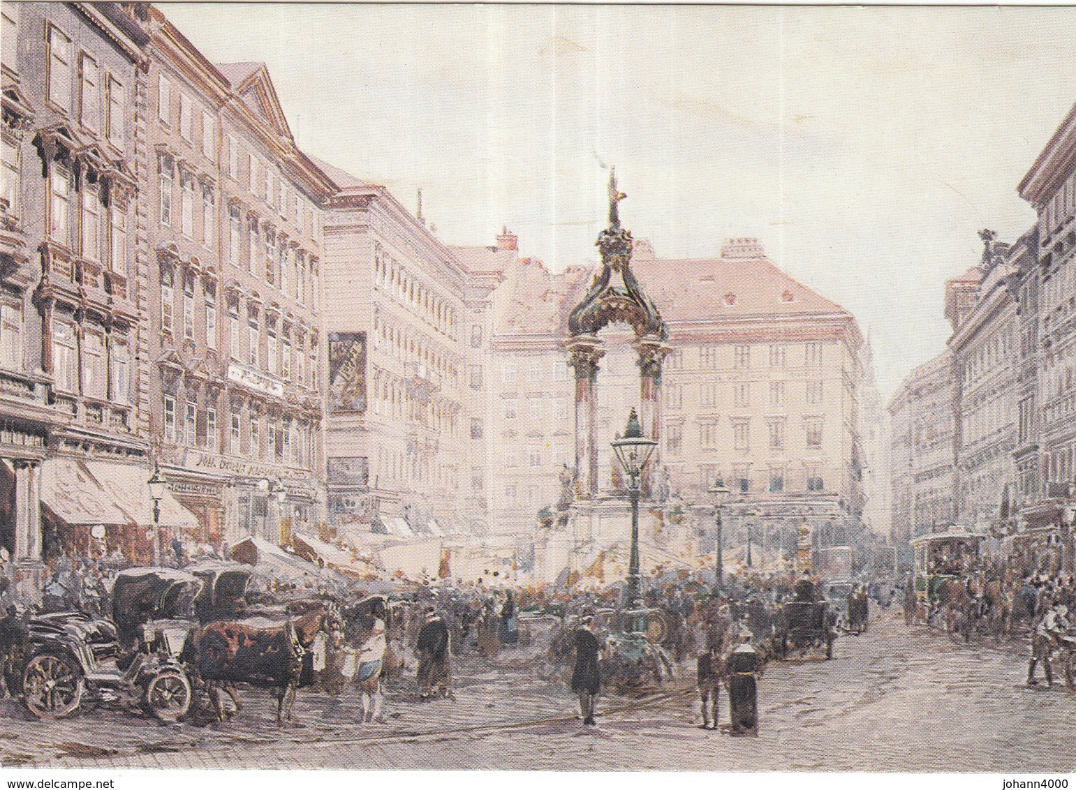 Wien, Hoher Markt,Friedrich Frank Privatbesitz - Grinzing