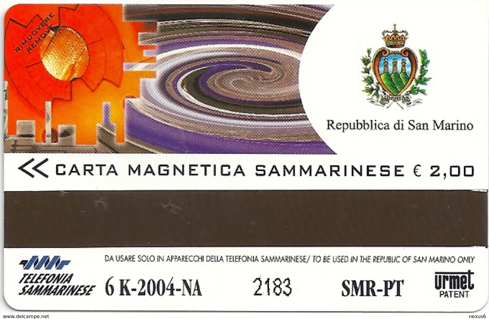 San Marino - C.E.R.N. - 2€, 10.2004, RSM-108 - 6.000ex, Mint - Saint-Marin