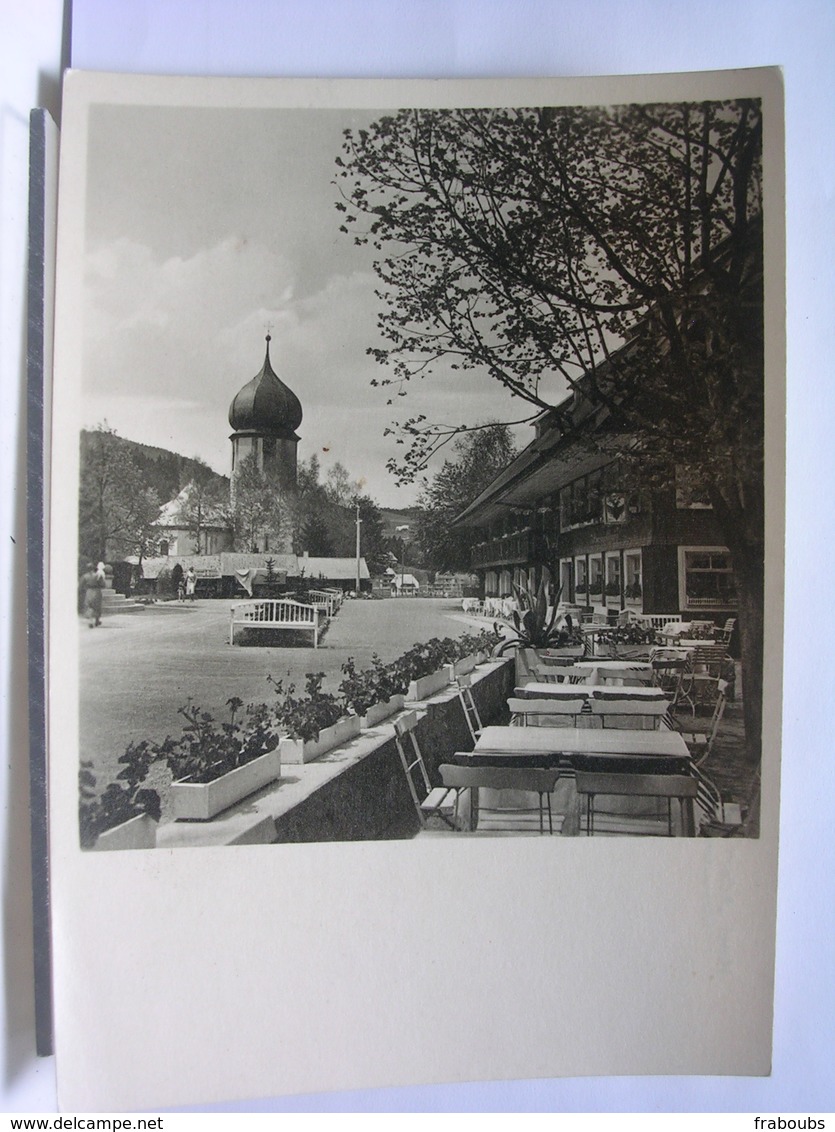 ALLEMAGNE - 2 CARTES HOTEL ADLER UND ADLERWIRTSHAUS - INTERZARTEN - Hinterzarten