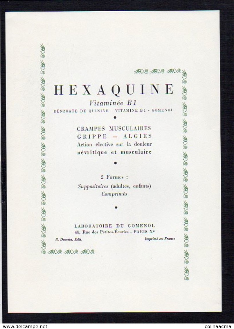 Art / Publicité Laboratoire Du Gomenol / " ( Paris) Porte De Saint Cloud 1904" De A. Marquet - Publicités