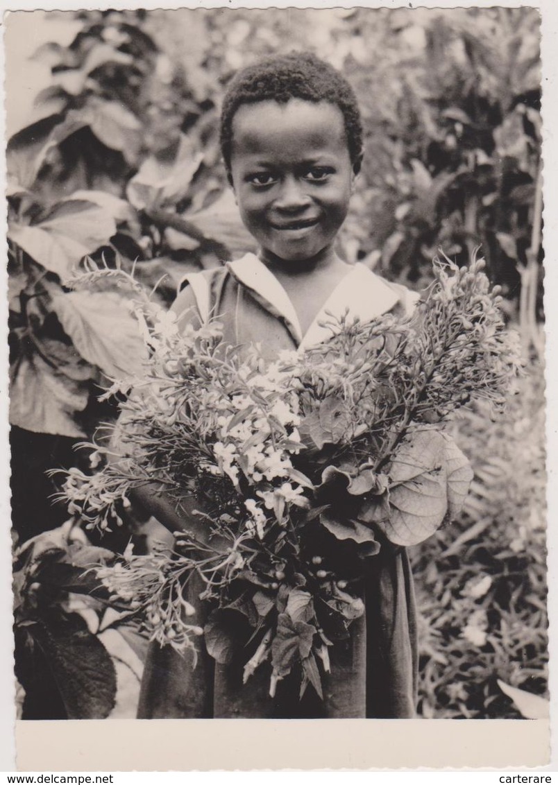 Royaume Du Dahomey,jeune élève 1 Jour De Fète,EX Colonie Française,mission Des Soeurs De Nd Des Apotres ,vénissieux, - Benin