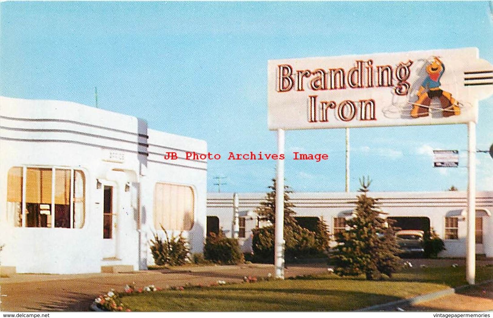 279117-Wyoming, Laramie, Branding Iron Auto Lodge, Sanborn By Dexter Press No 5081-B - Laramie