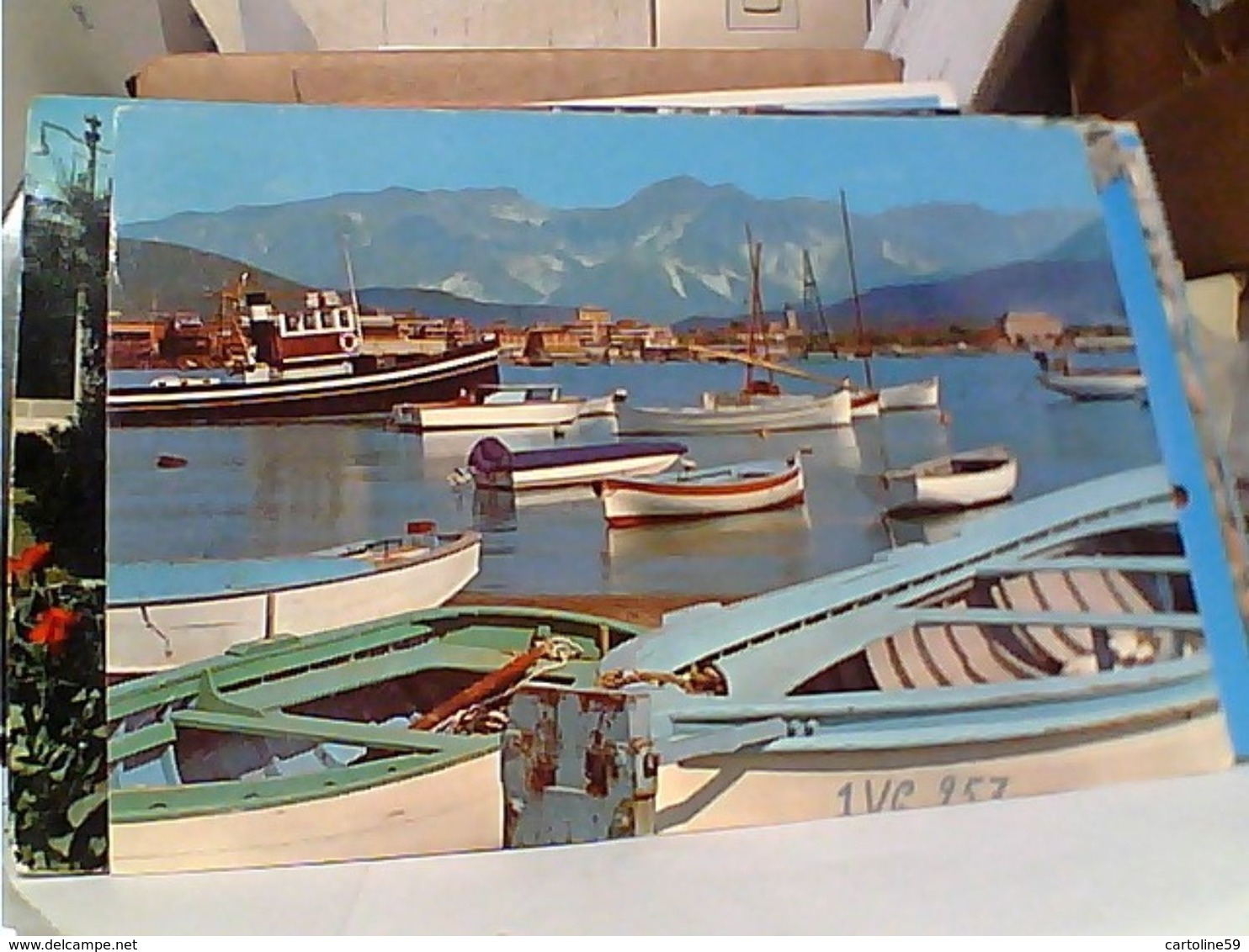MARINA DI CARRARA PORTO NAVE SHIP  RIMORCHIATORE  V1973  GQ509 - Carrara
