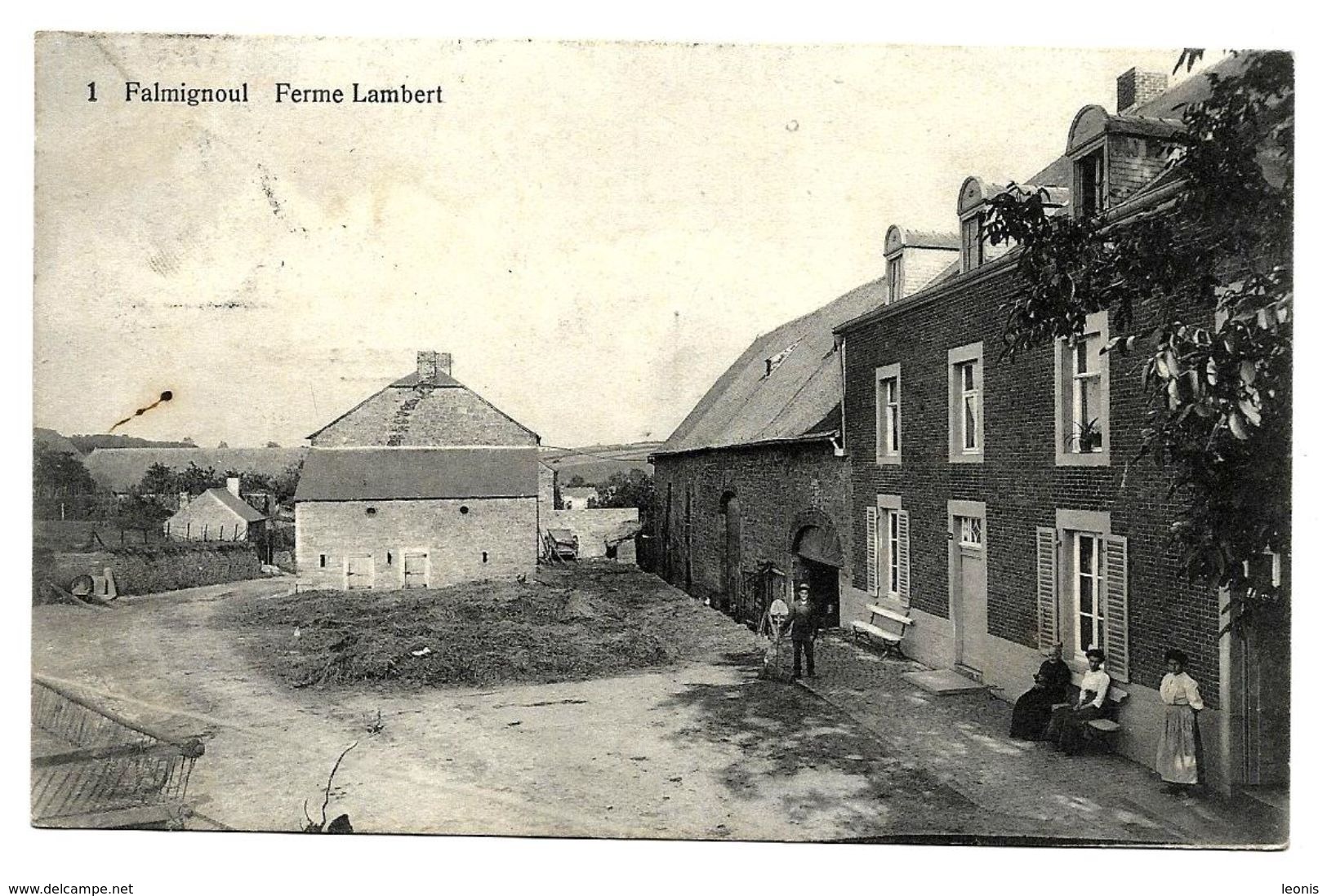 FALMIGNOUL. Ferme Lambert., Obl. Dinant. - Dinant