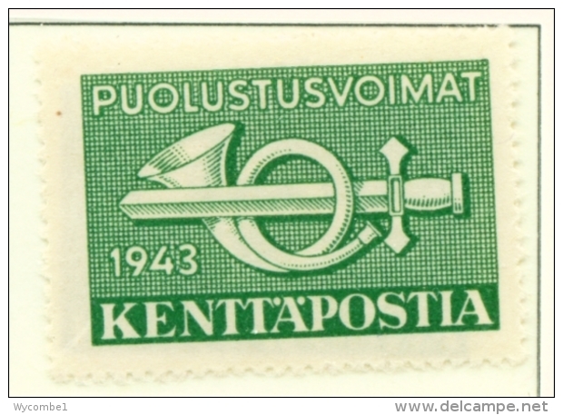 FINLAND  -  1943  Miltary Post  (-)   Mounted/Hinged Mint - Militari