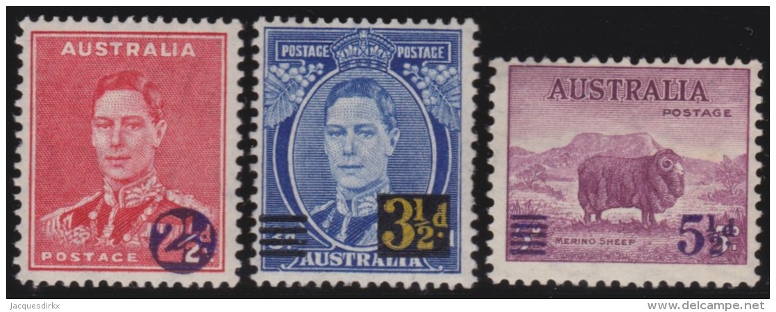 Australia   .    SG   .     200/202       .        **    .      MNH   .   /   .    Postfris - Mint Stamps