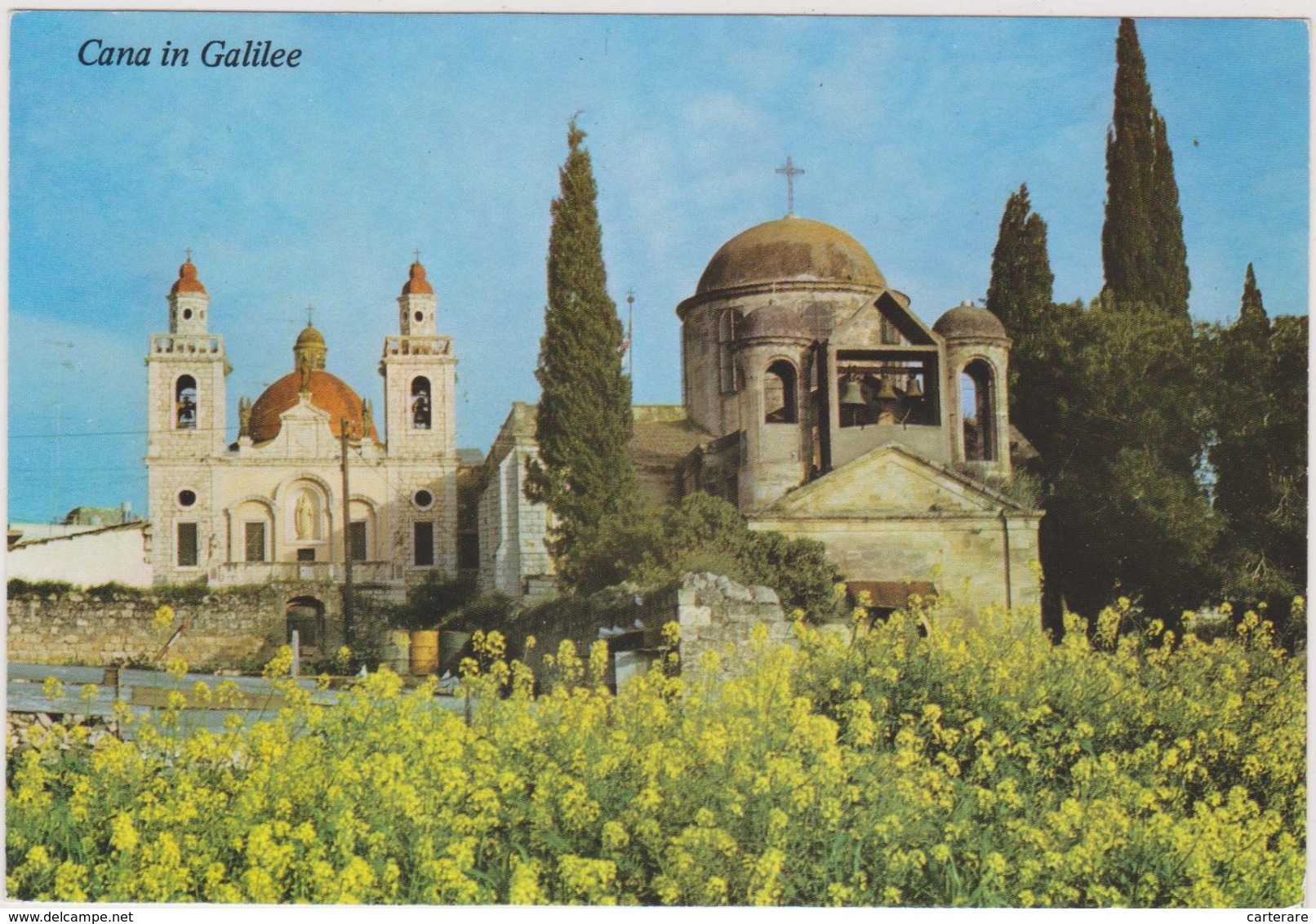 ISRAEL ,capitale Des Religions,cana In Galilée,les Deux église - Israel