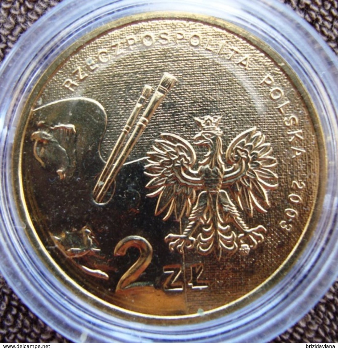 Polónia - 2 Zlotes - 2003 - Y 477 - Jacek Malczewsk - Polonia