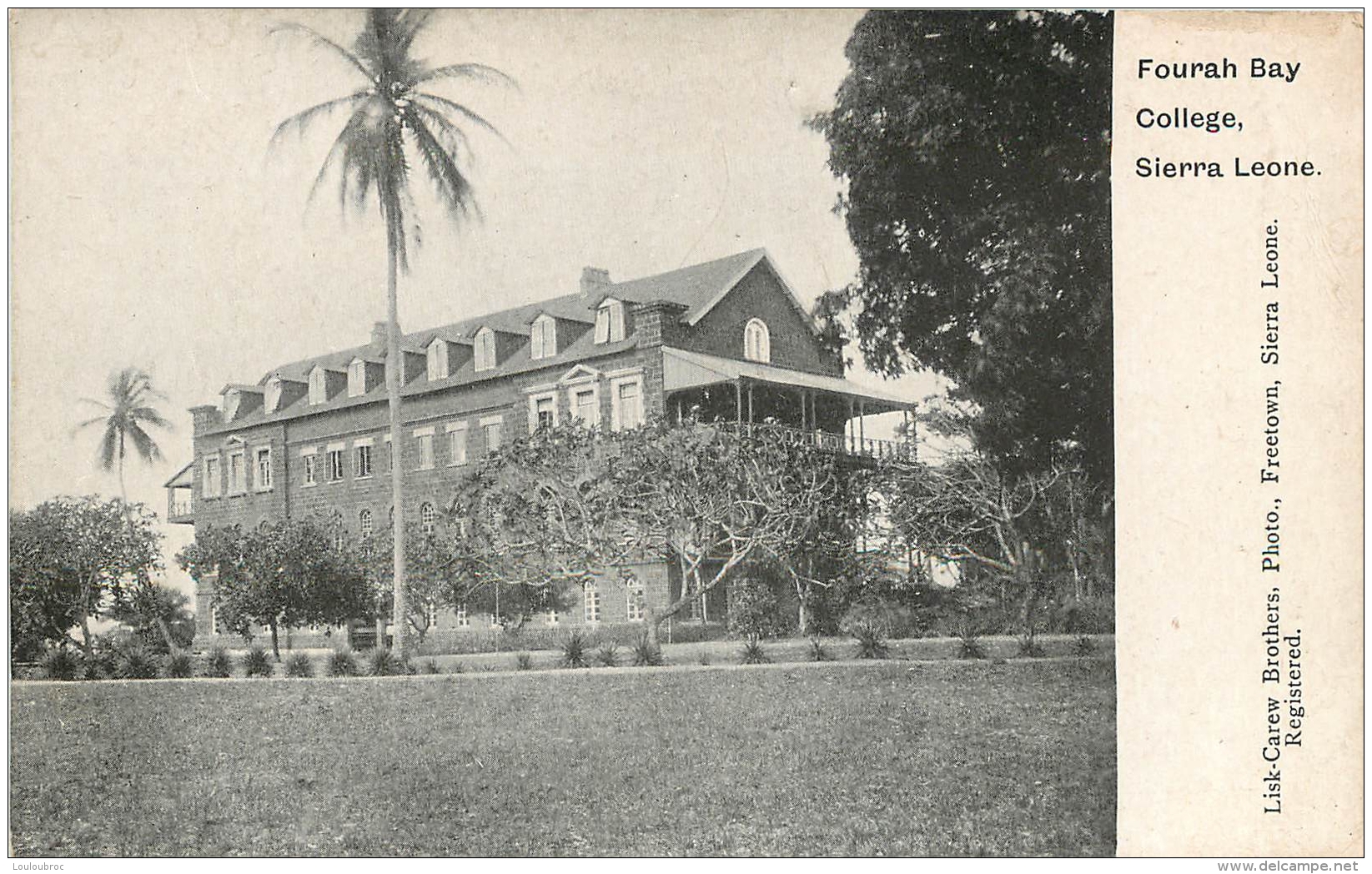 SIERRA LEONE FOURAH BAY COLLEGE - Sierra Leone