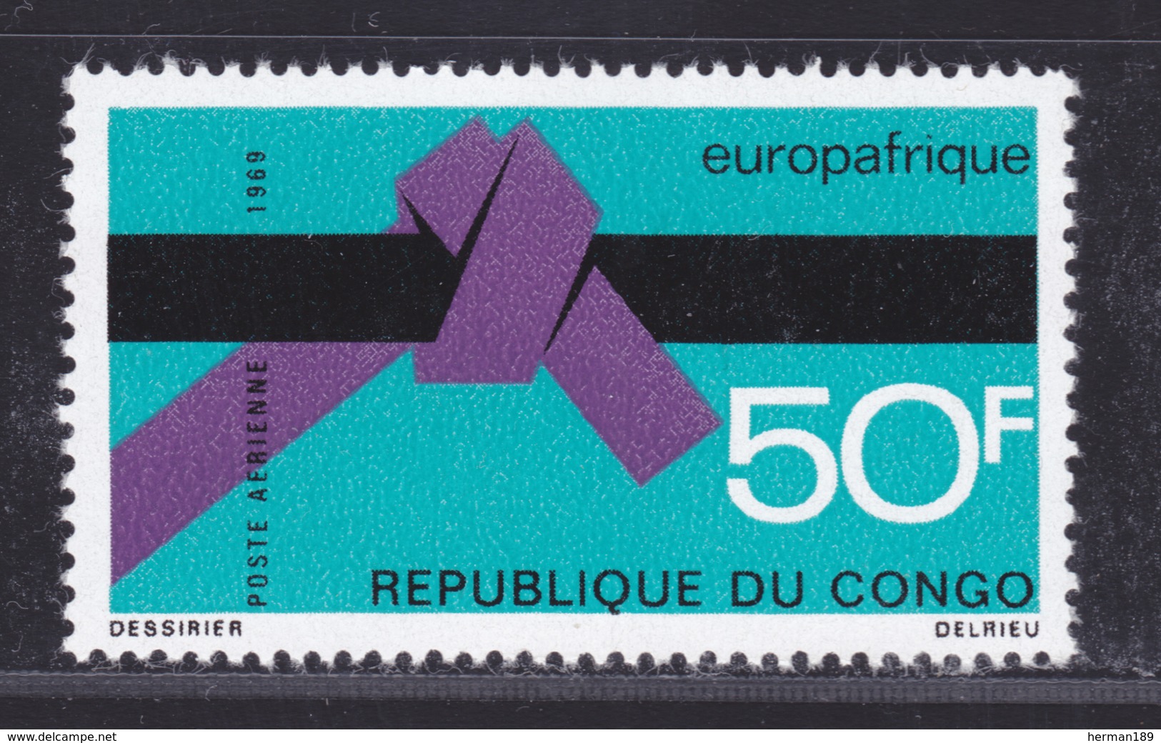 CONGO AERIENS N°   86 ** MNH Neuf Sans Charnière, TB (D6215) EUROPAFRIQUE - Neufs