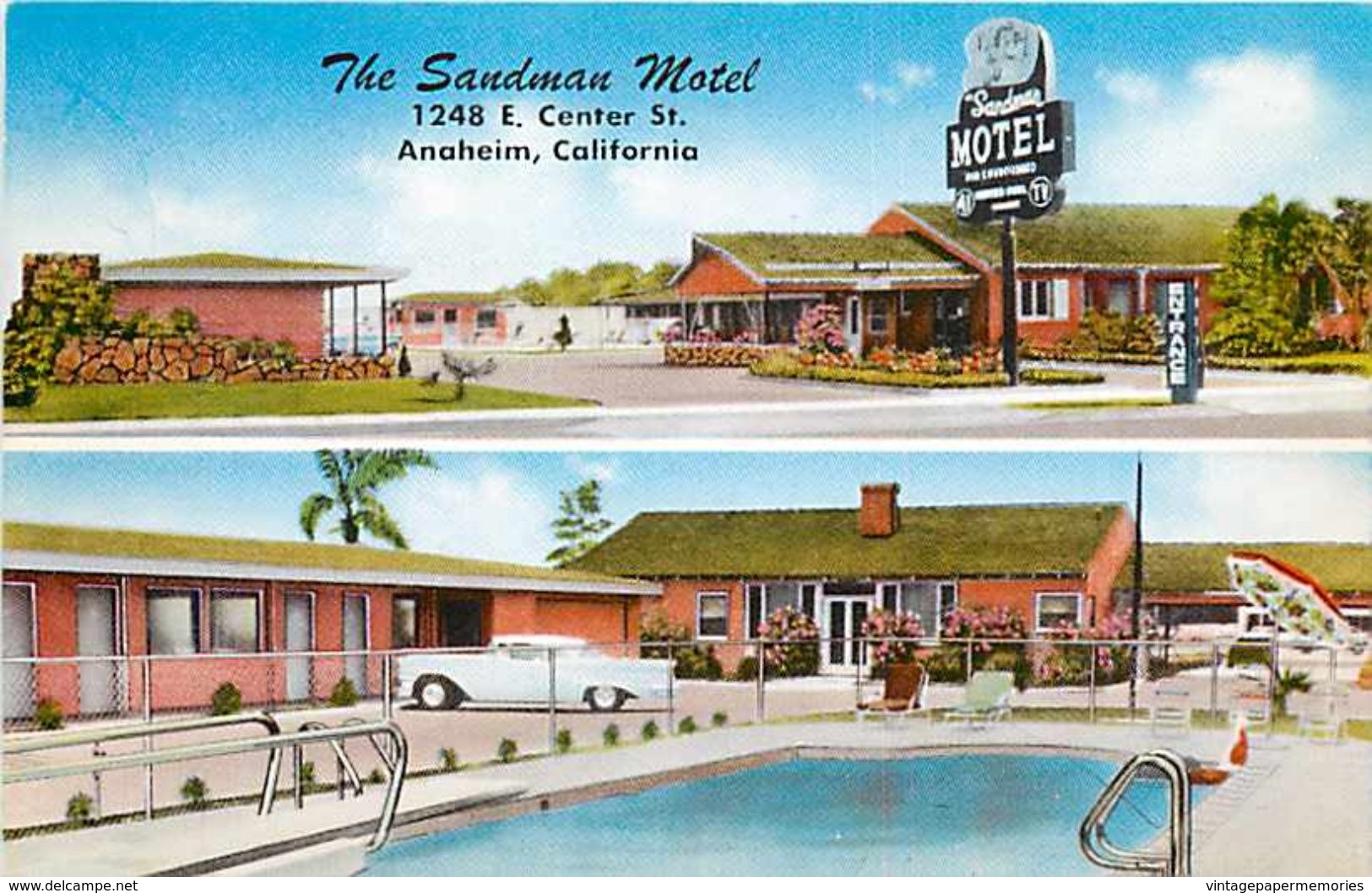 202649-California, Anaheim, Sandman Motel, Multi-View, MWM No 23,183F - Anaheim