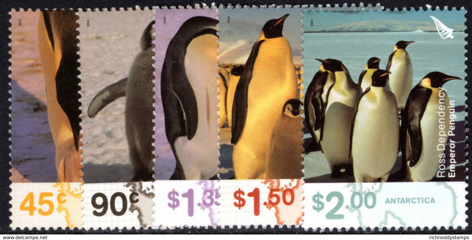 Ross Dependency 2004 Emperor Penguins Unmounted Mint. - Unused Stamps