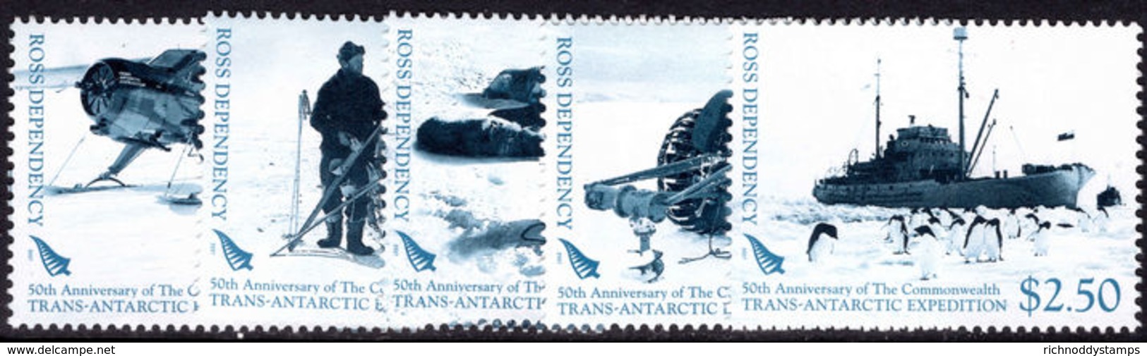 Ross Dependency 2007 Trans-Antarctic Expedition Unmounted Mint. - Unused Stamps
