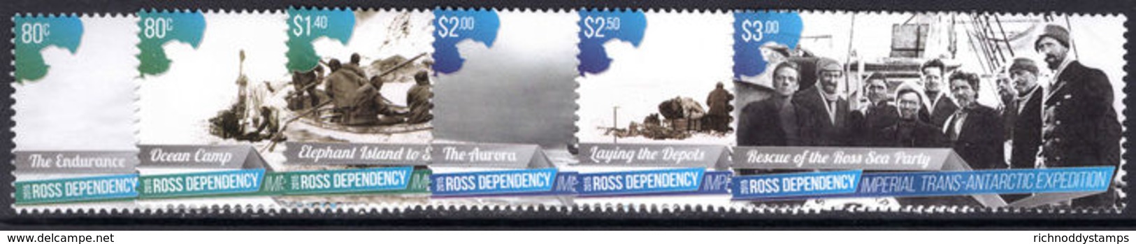 Ross Dependency 2015 Imperial Trans-Antarctic Expedition Unmounted Mint. - Unused Stamps