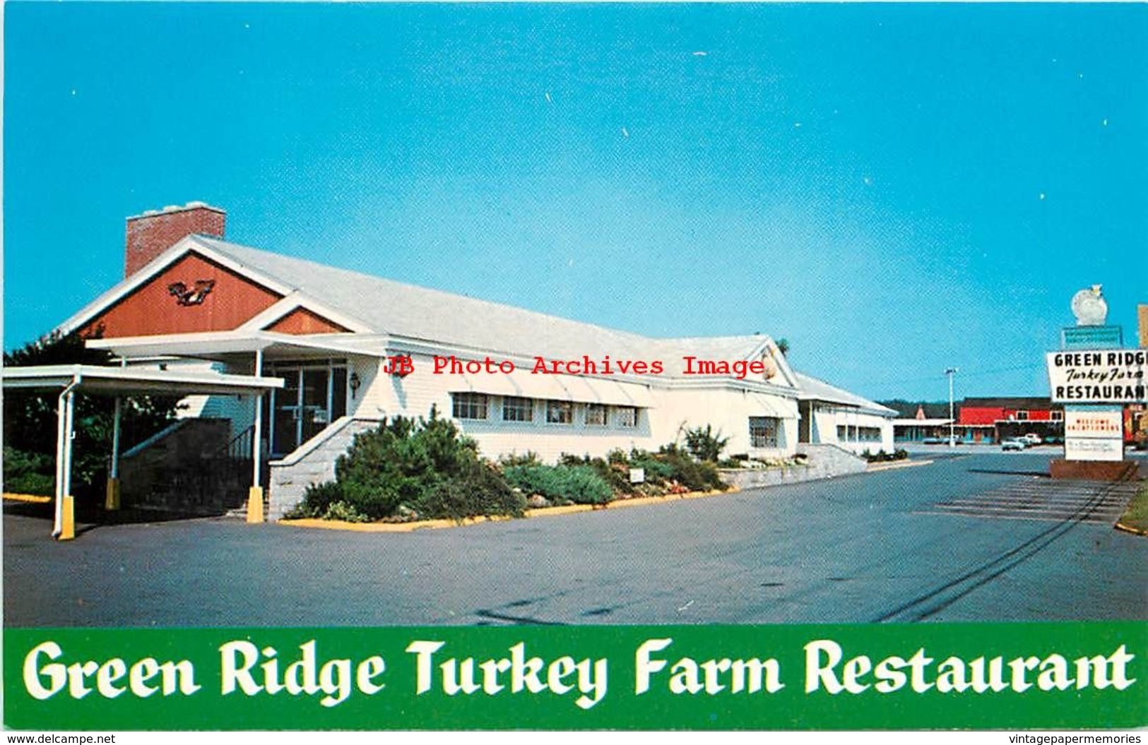 279411-New Hampshire, South Nashua, Green Ridge Turkey Farm Restaurant, Eastern Illustrating By Dexter Press No 30185-C - Nashua