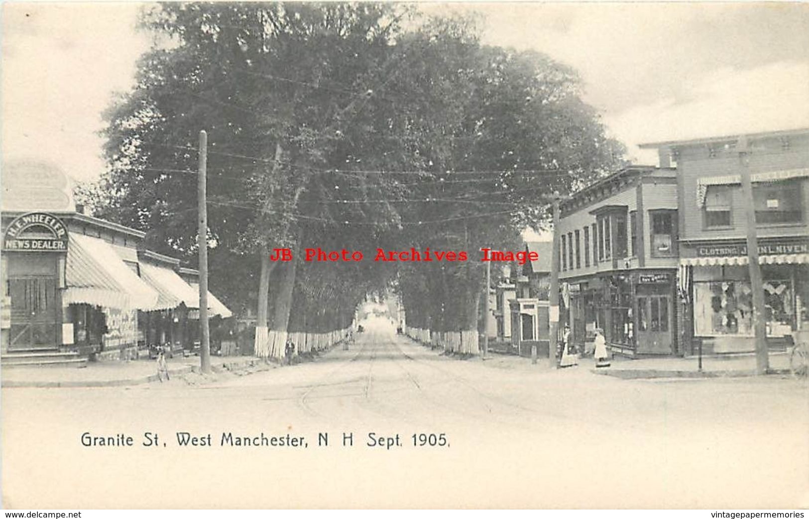 279543-New Hampshire, West Manchester, Granite Street, H.E Wheeler No 51517 - Manchester