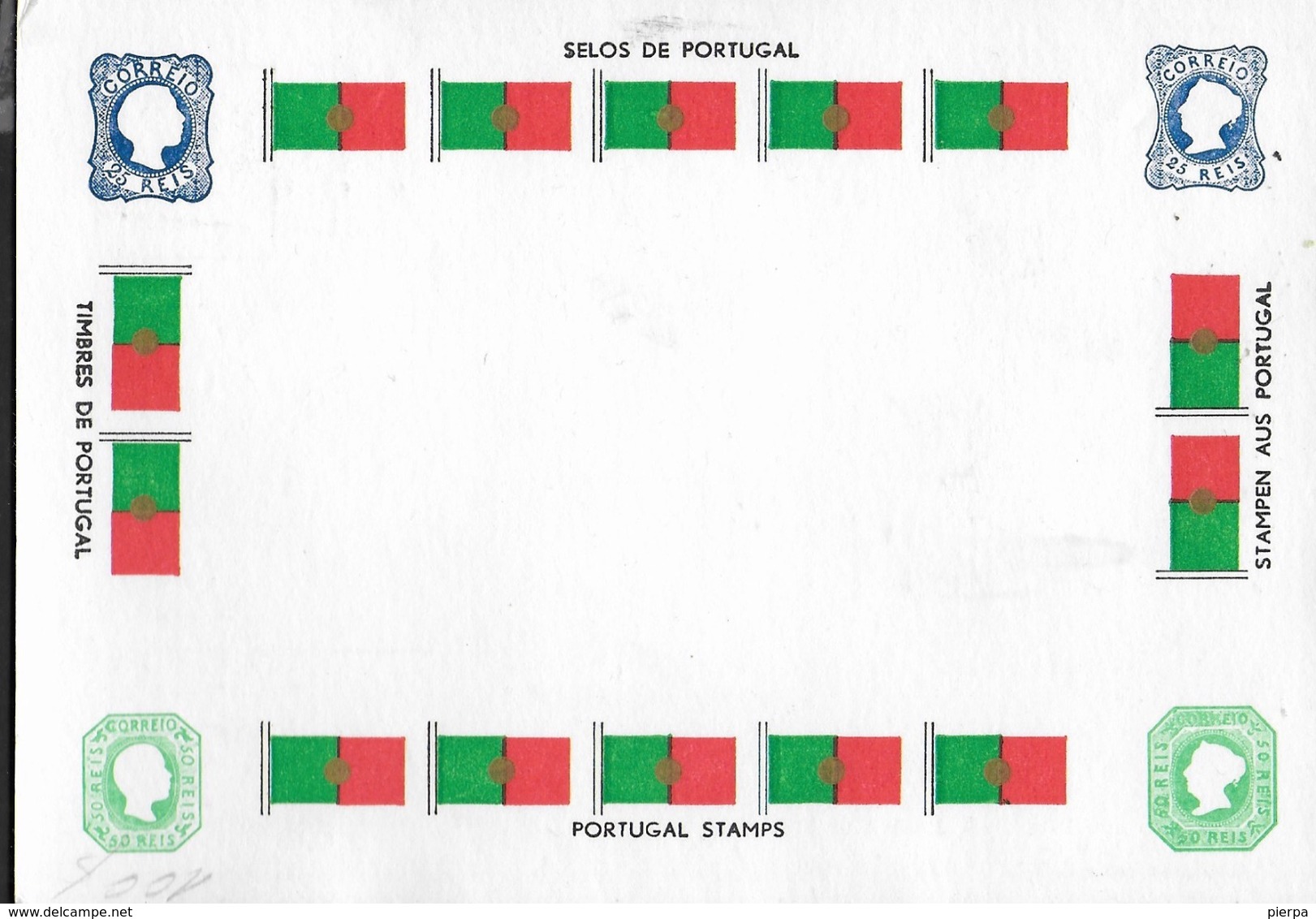 CARTOLINA FILATELICA PORTOGHESE -VIAGGIATA 1992 FRANCOBOLLO ASPORTATO - Stamps (pictures)