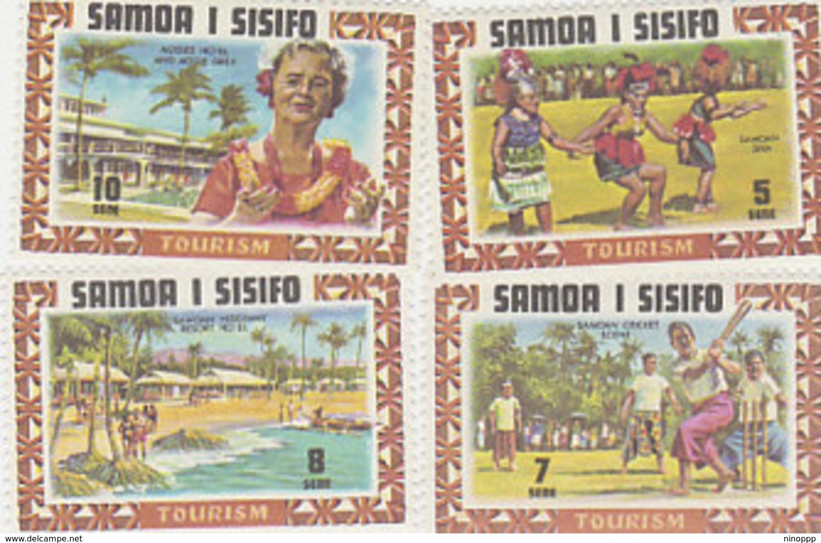 Samoa SG 365-368 1971 Tourist Publicity,mint Never Hinged - Samoa